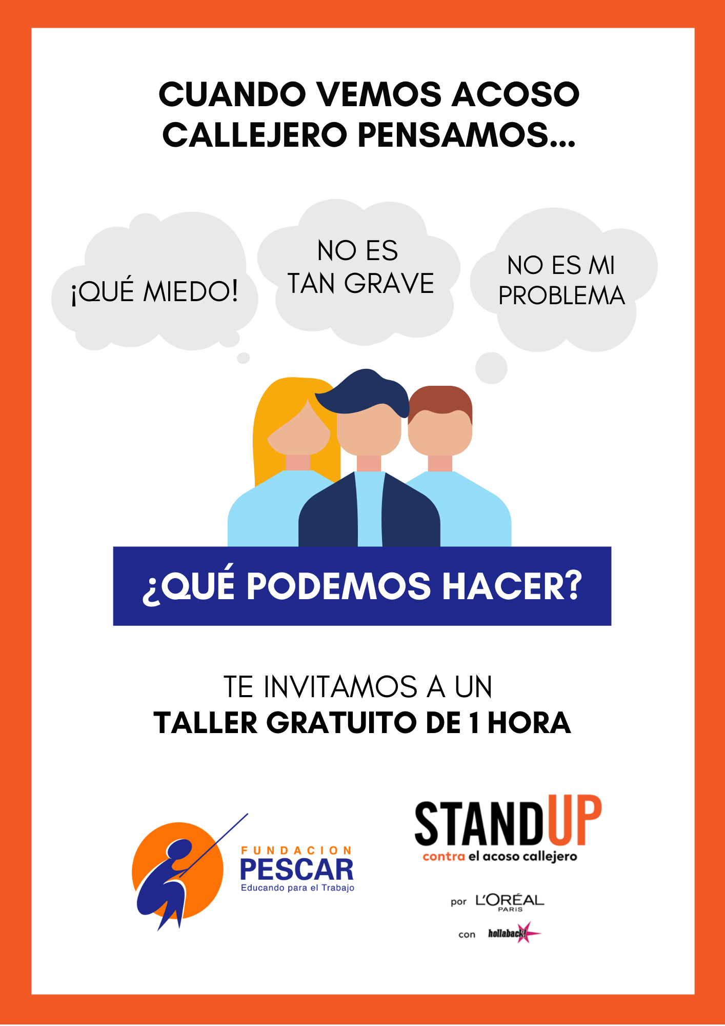 Programa Stand Up contra el acoso callejero